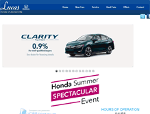 Tablet Screenshot of lucashonda.com